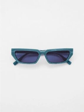 Alexander McQueen MQ0302S - 003 Blue | Sunglasses Unisex